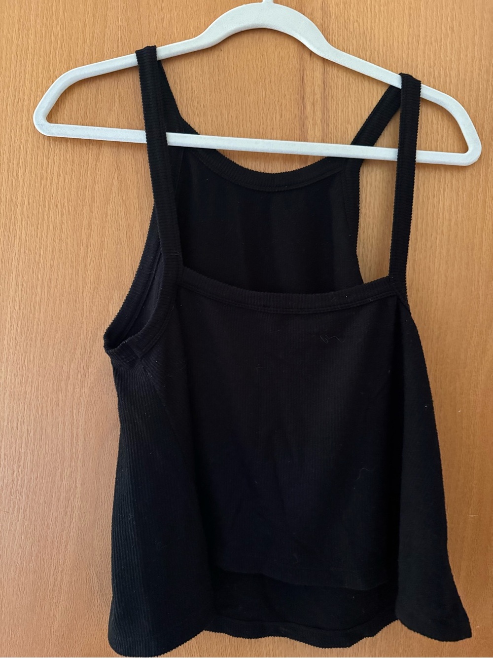 Free People Intimately Black Ribbed Tank Top - Picture 3 of 3